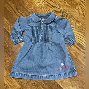 Baby girl vintage Tommy Hilfiger denim dress